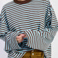 As You Go Stripe Top