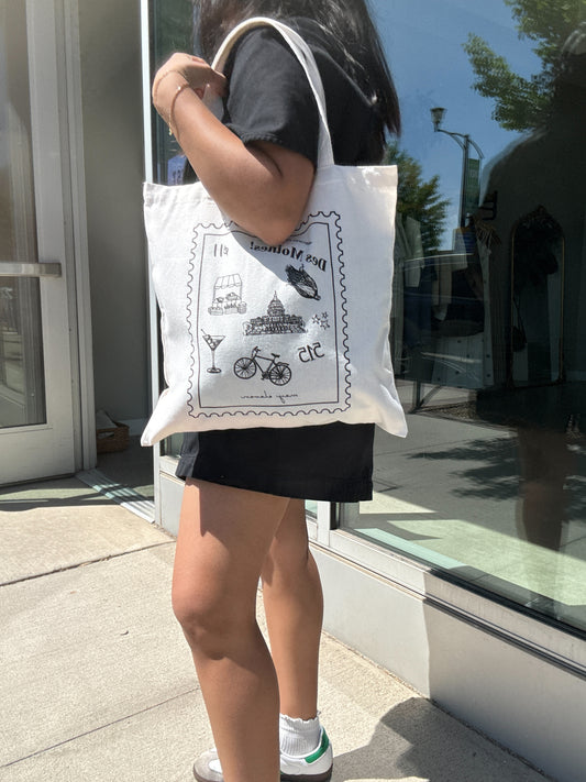 Greetings from DSM Tote Bag