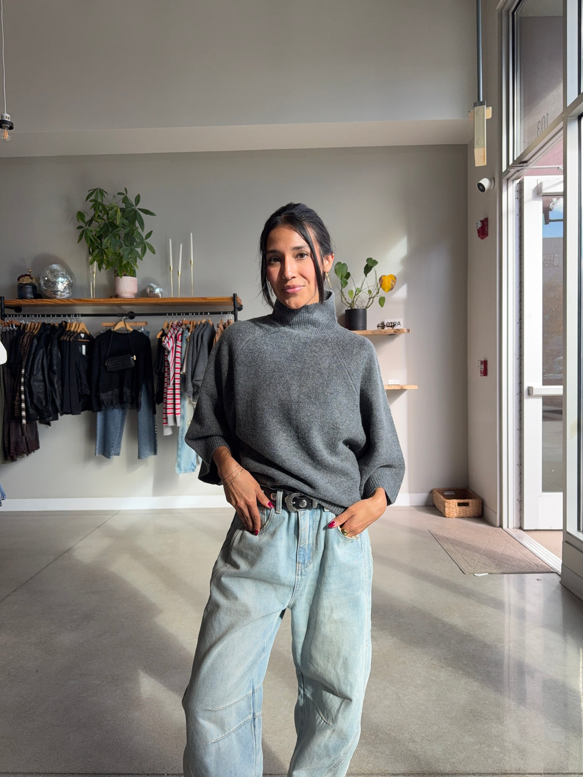 Marley Mock Neck Sweater