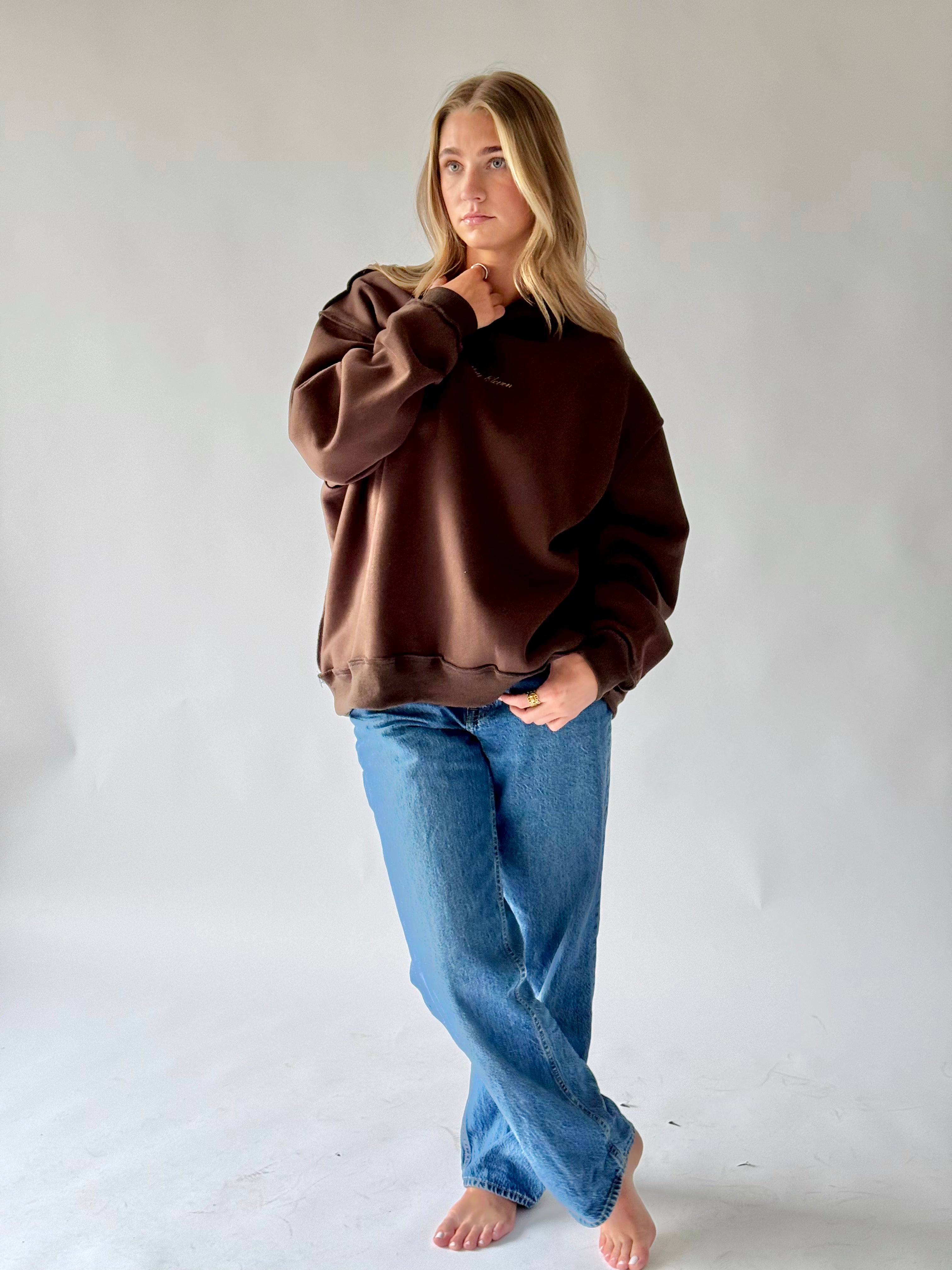 May Eleven Mock Crew in Brown