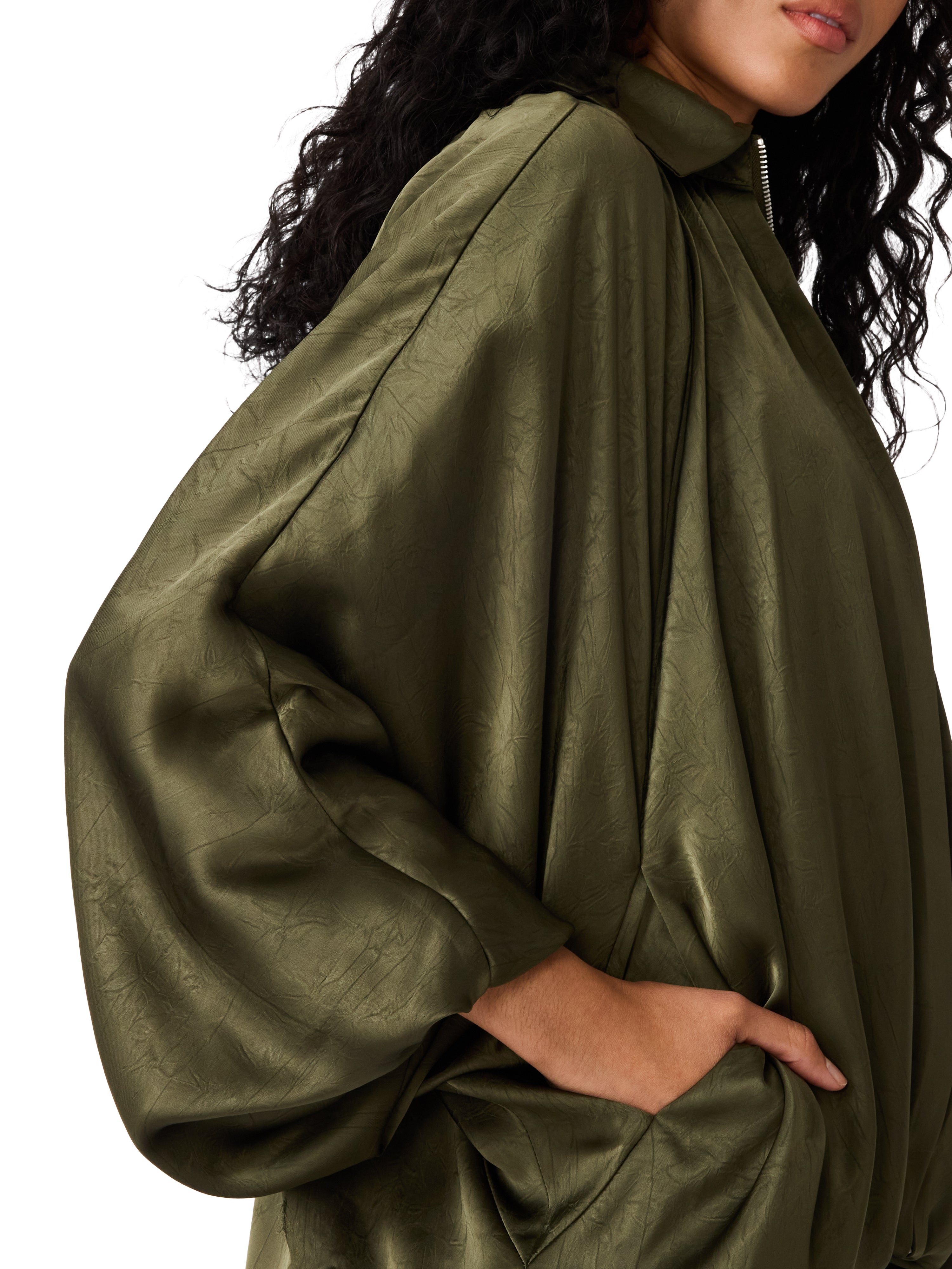 Aspen Jacket in Dark Olive