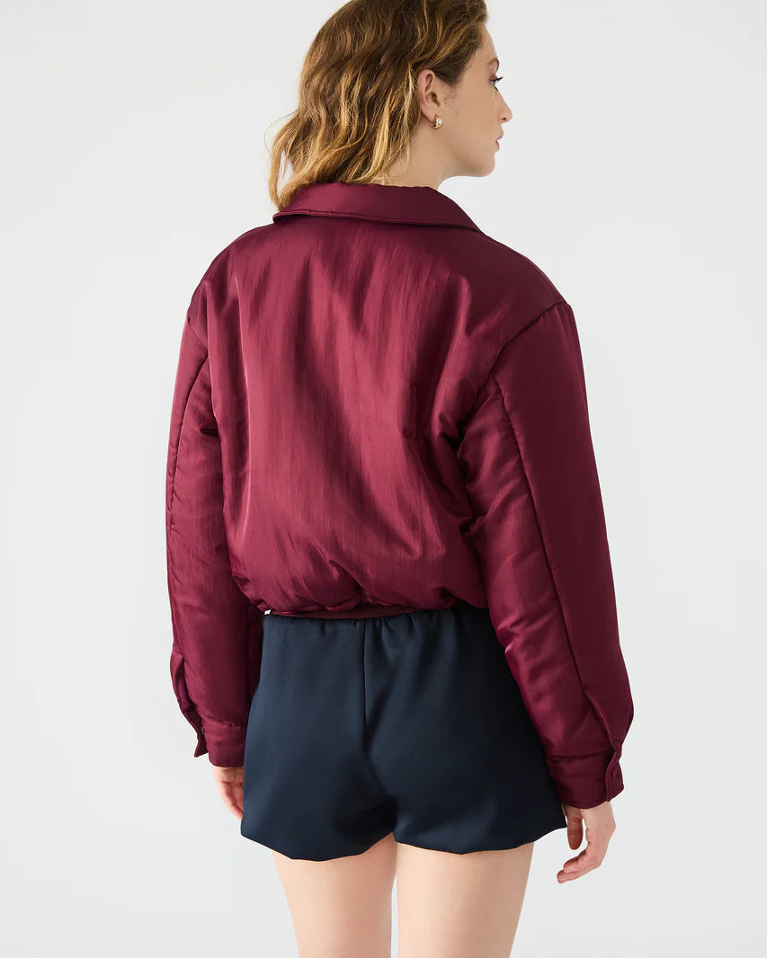 Selma Jacket Wine | Steve Madden