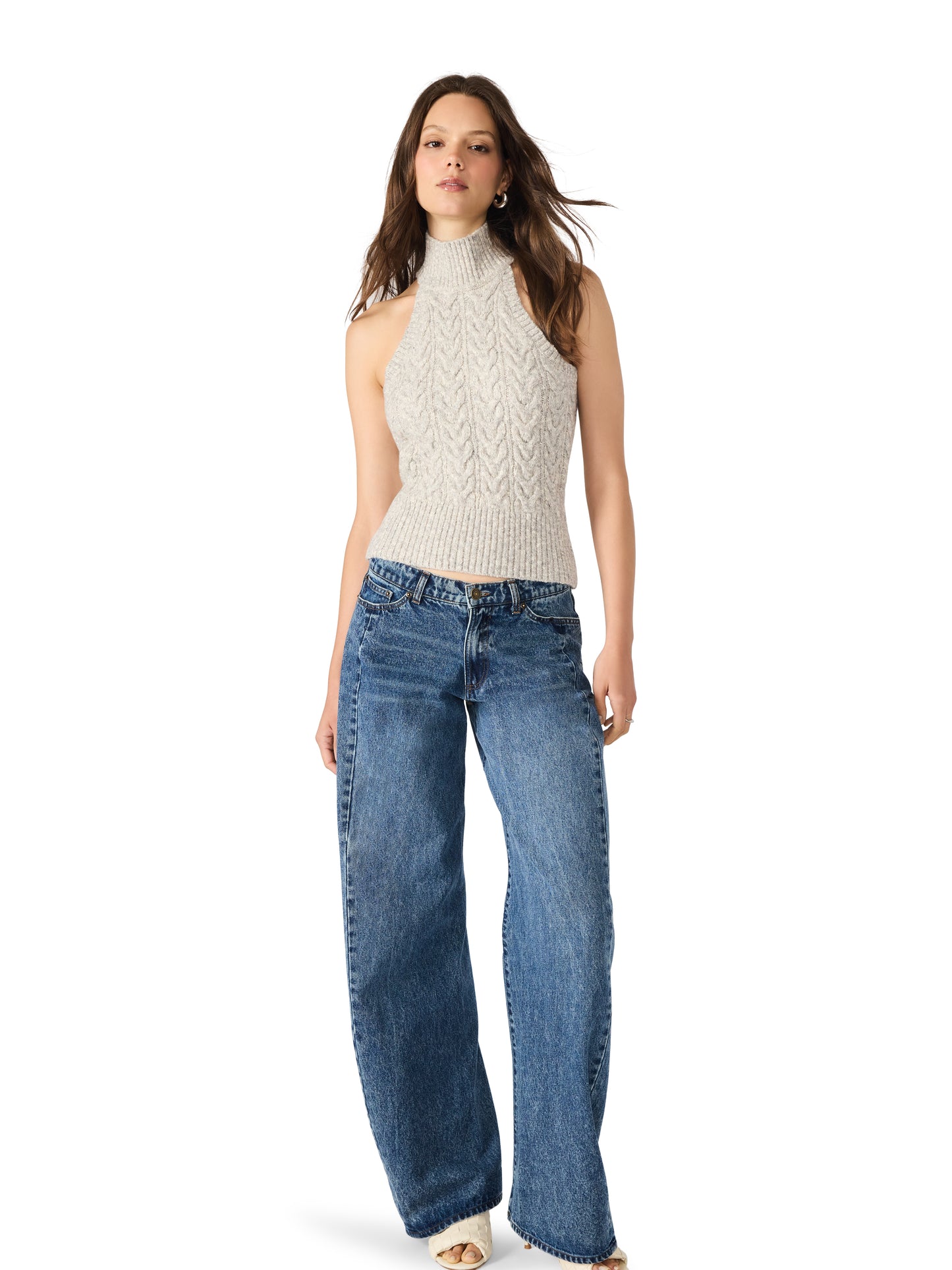 Alina Halter Sweater | Steve Madden