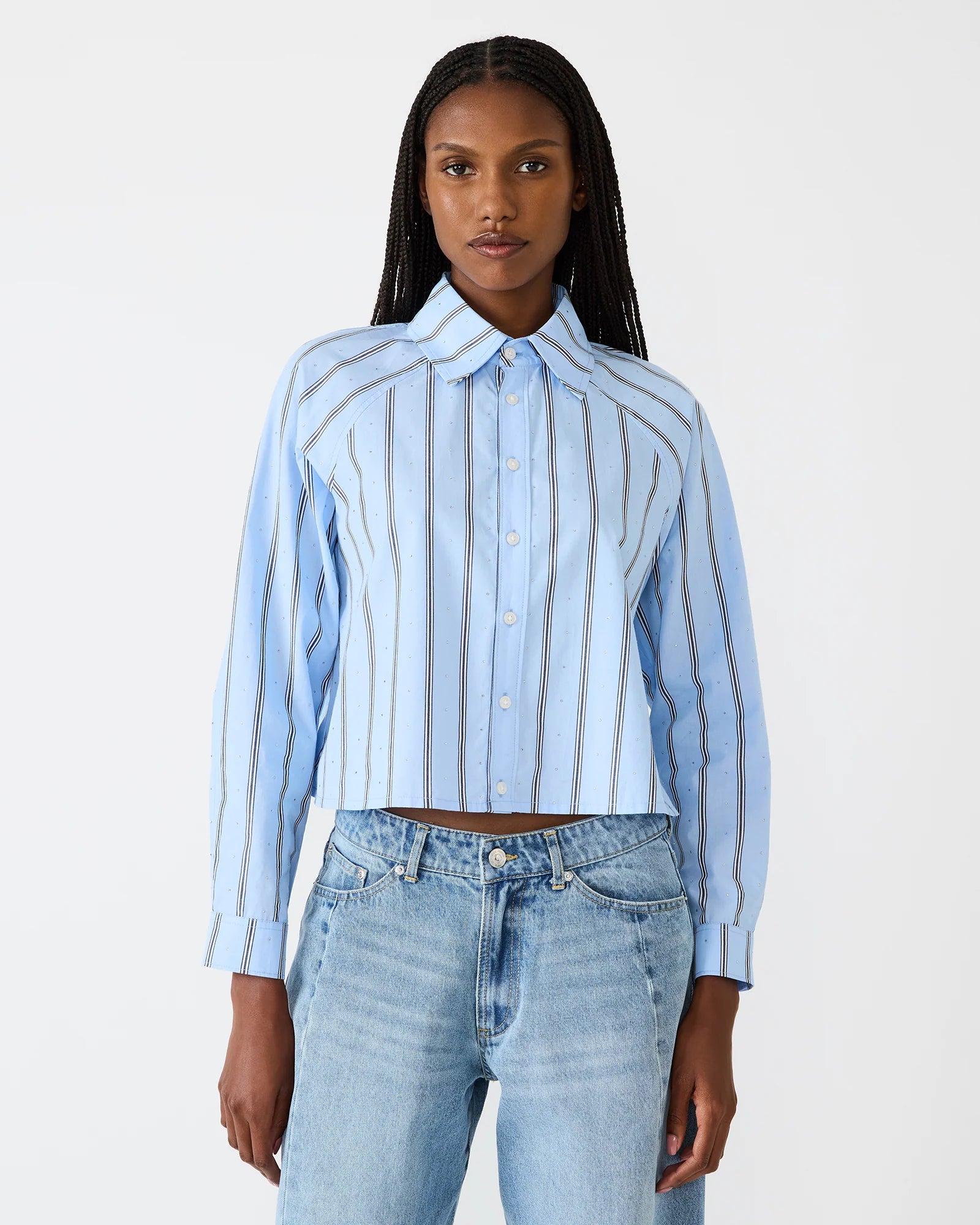 Tess Top Estate Blue