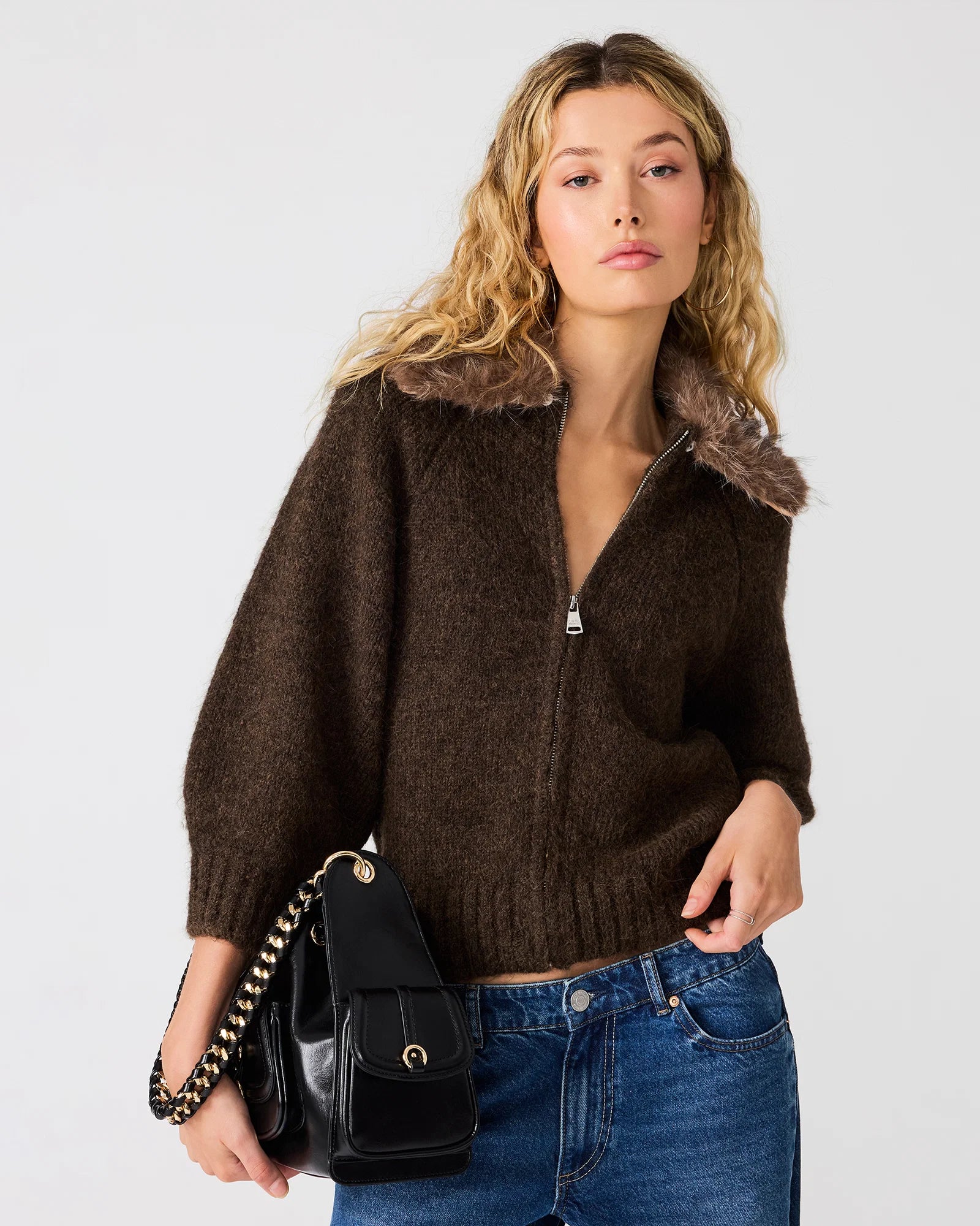 Odessa Sweater in Dark Espresso