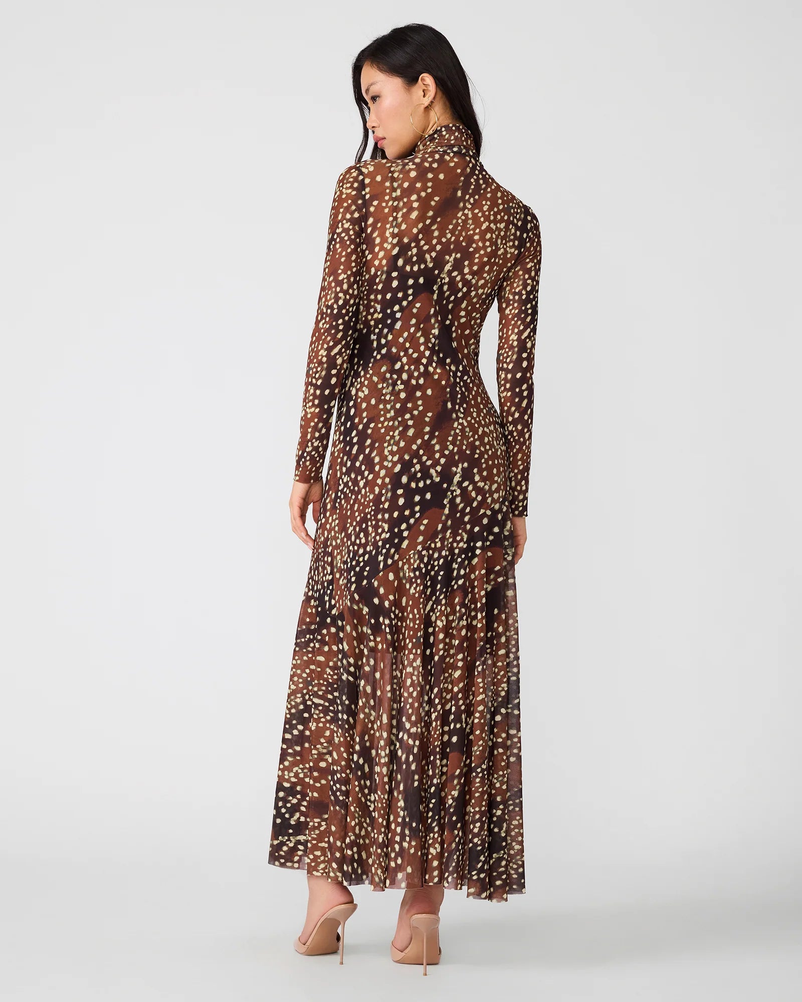 Vivara Dress in Smokey Brown