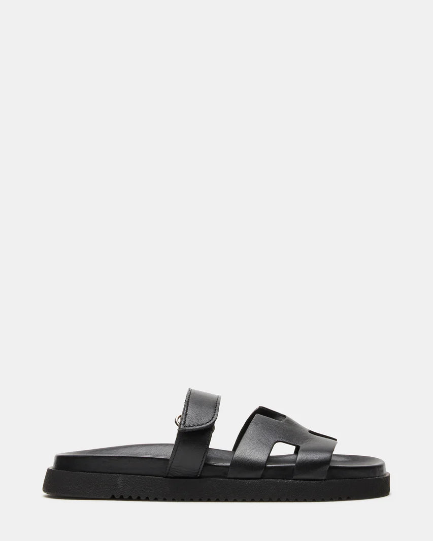 Mayven Black Leather | Steve Madden