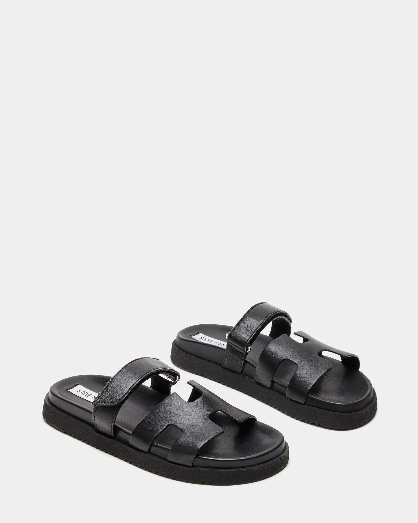 Mayven Black Leather | Steve Madden