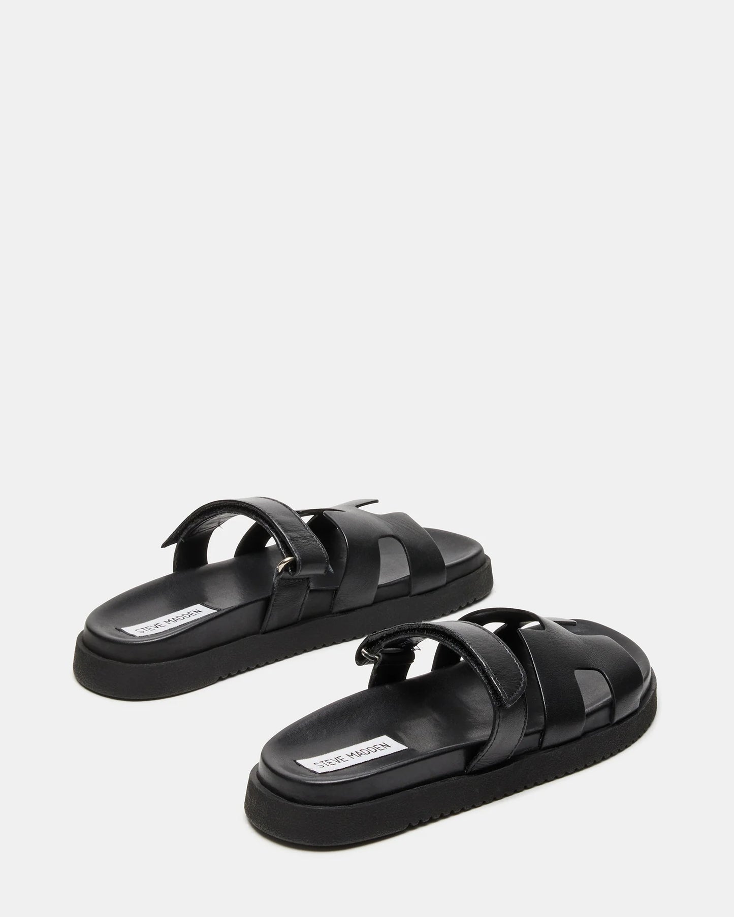 Mayven Black Leather | Steve Madden