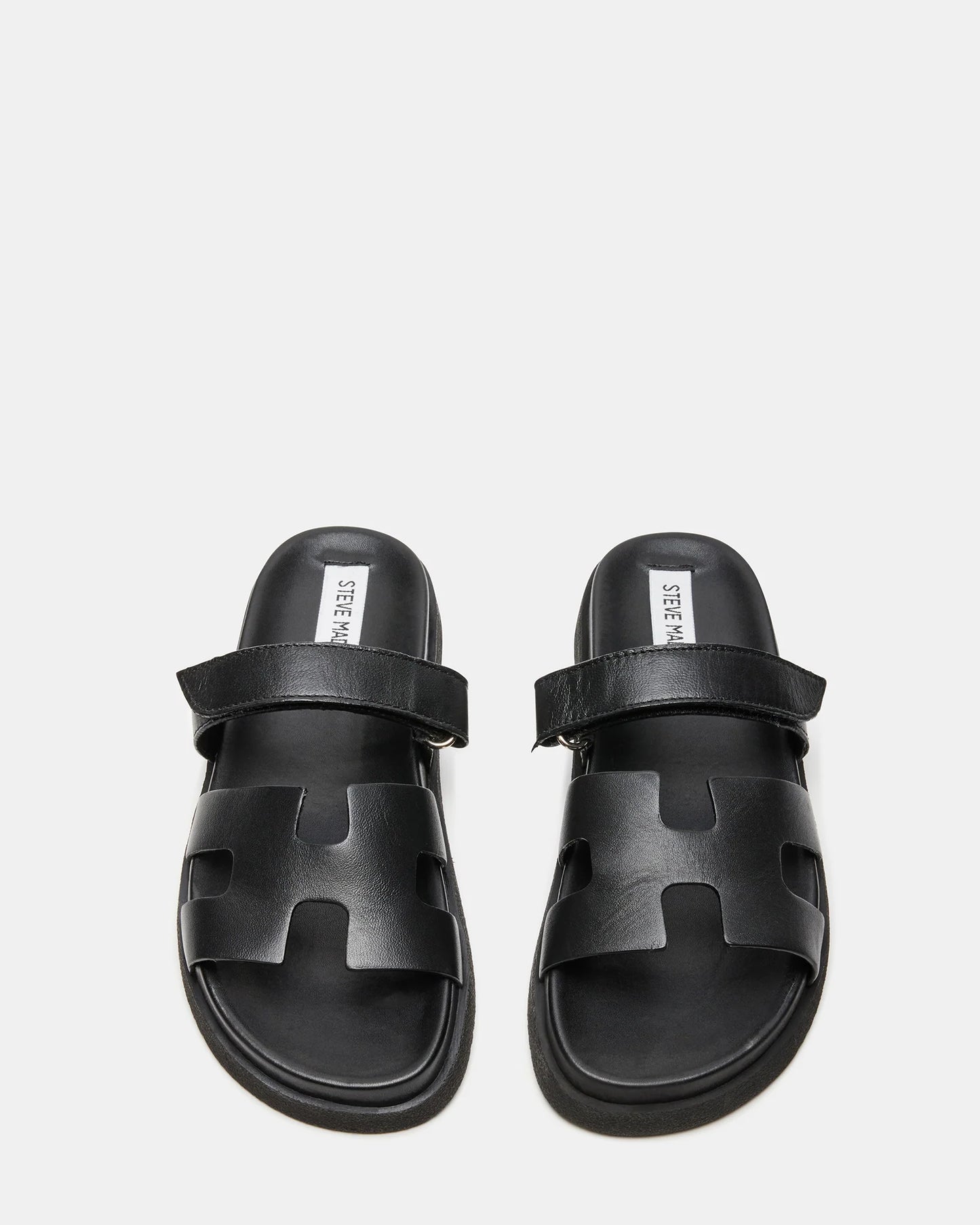 Mayven Black Leather | Steve Madden
