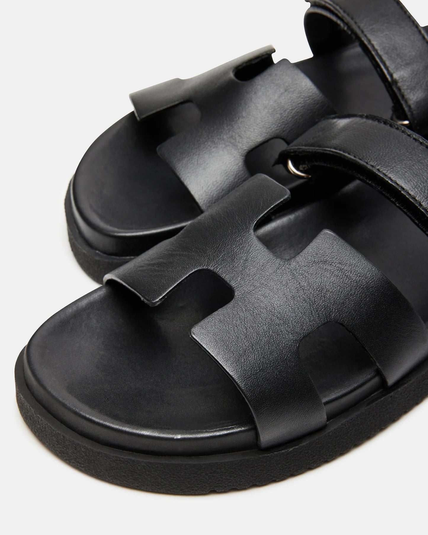 Mayven Black Leather | Steve Madden