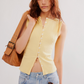 Tilly Vest in Mellow Yellow
