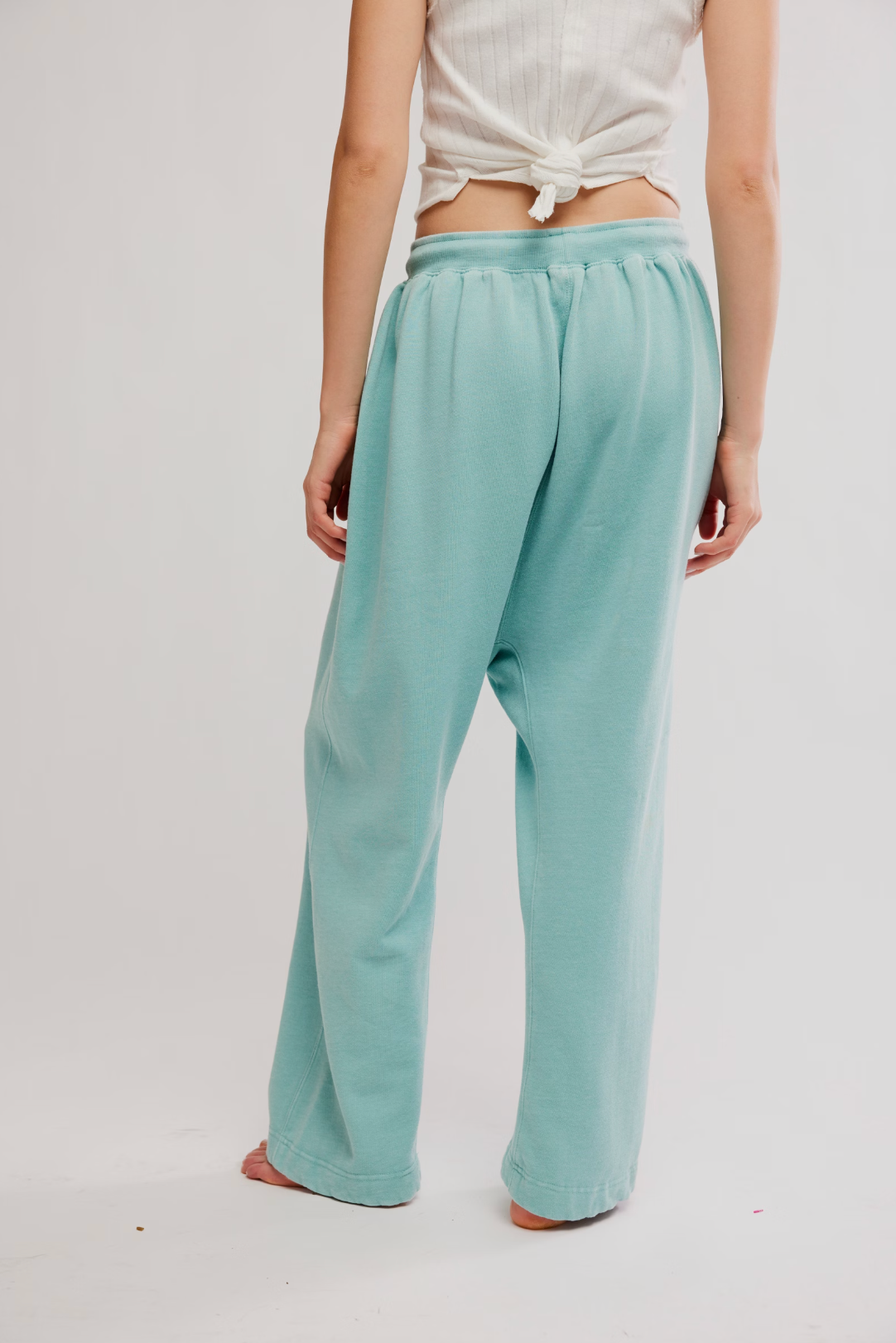 Slow It Down Harem Pant in Aqua