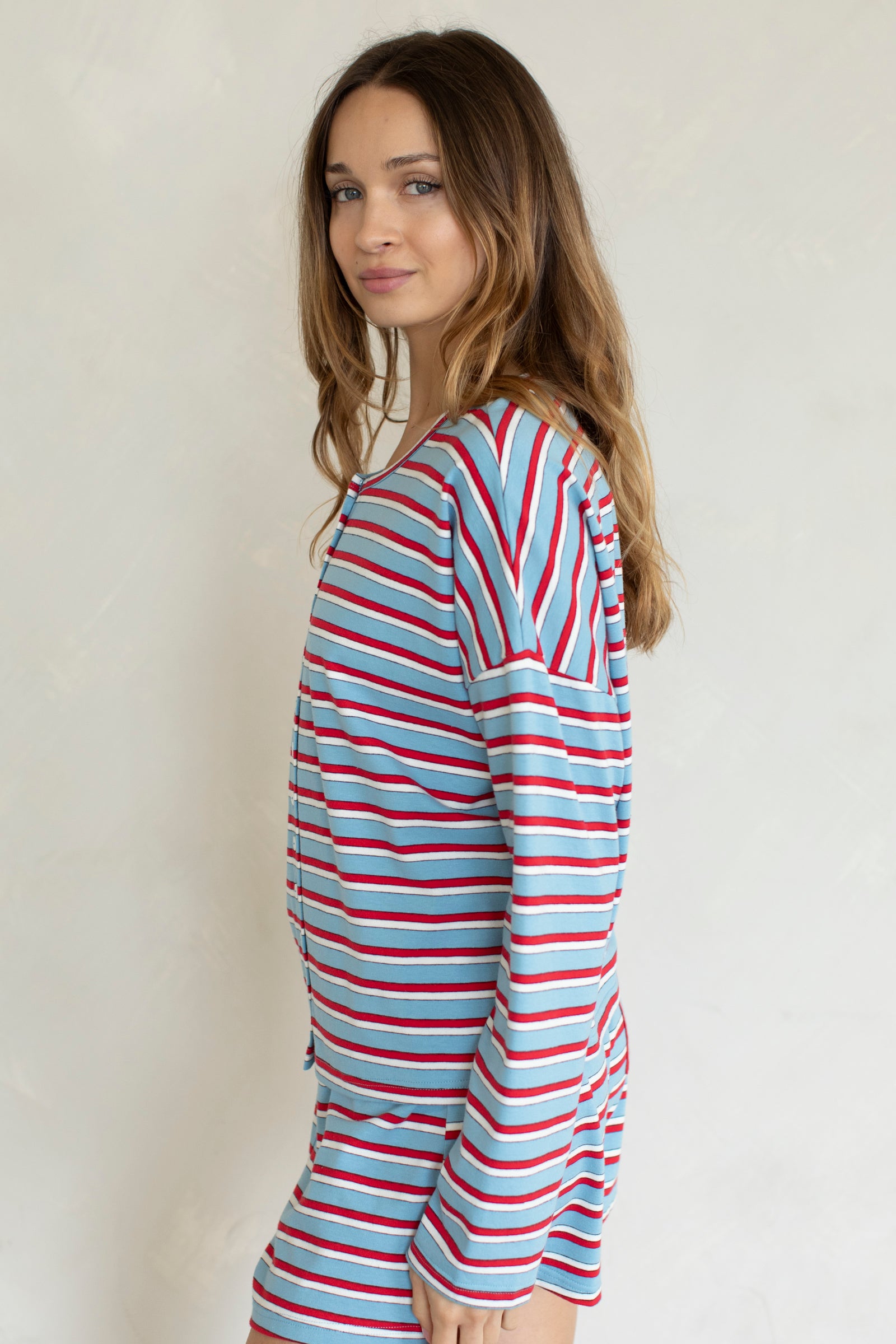 Agnes Stripe Cardigan
