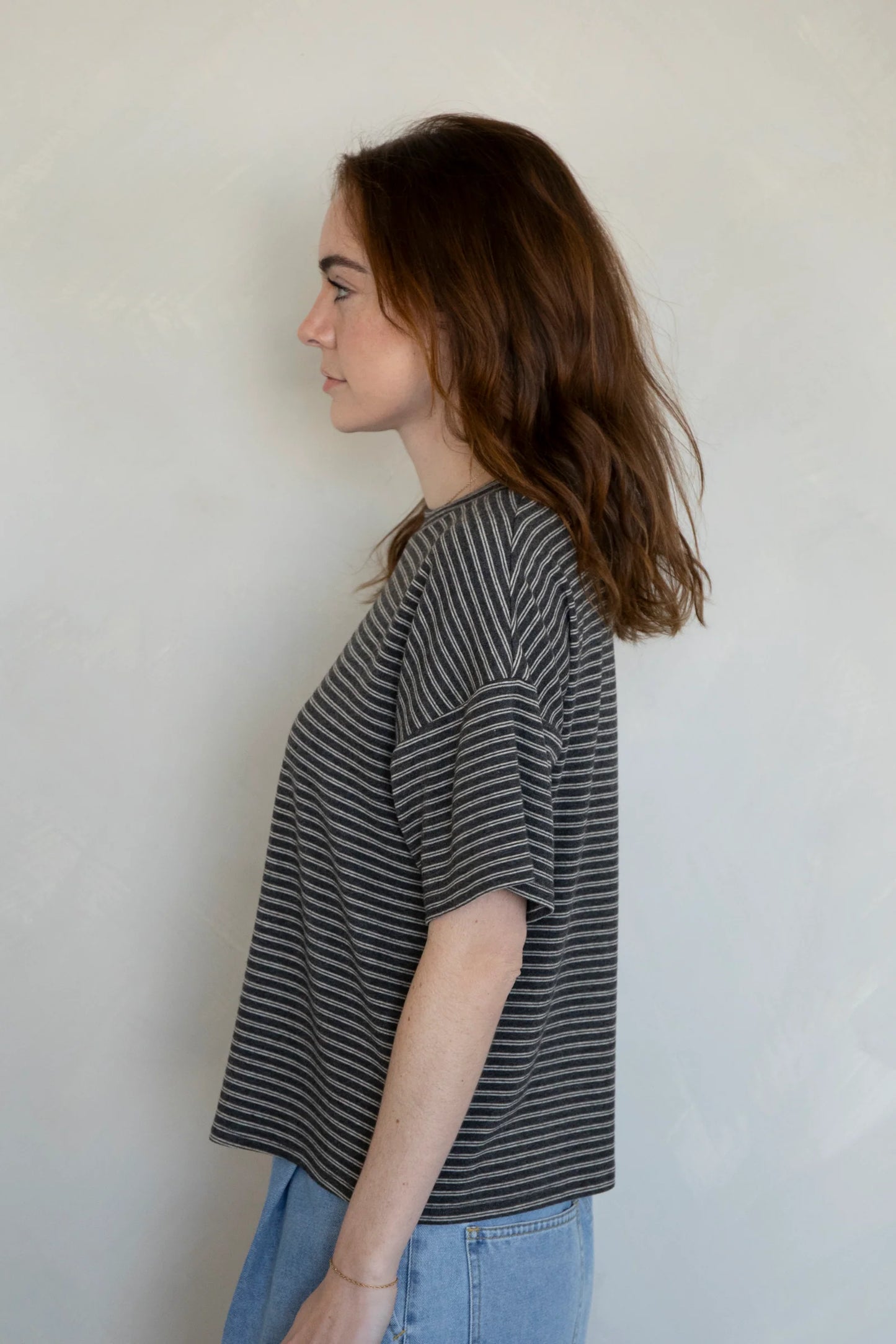 Marlo Tee in Charcoal