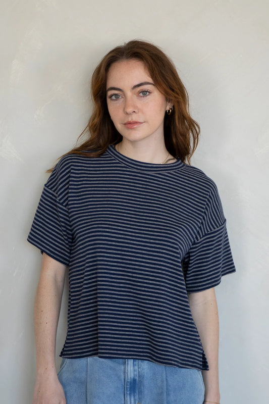 Marlo Tee in Navy