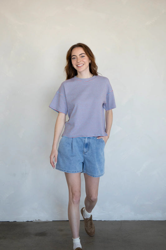 Marlo Tee in Sky Blue