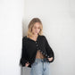 Piper Cardigan in Black