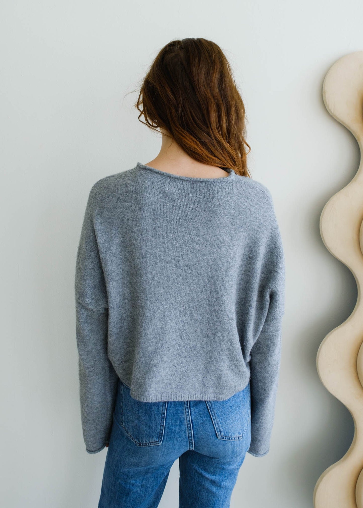 Piper Cardigan in Heather Grey
