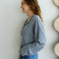 Piper Cardigan in Heather Grey