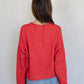 Piper Cardigan in Red