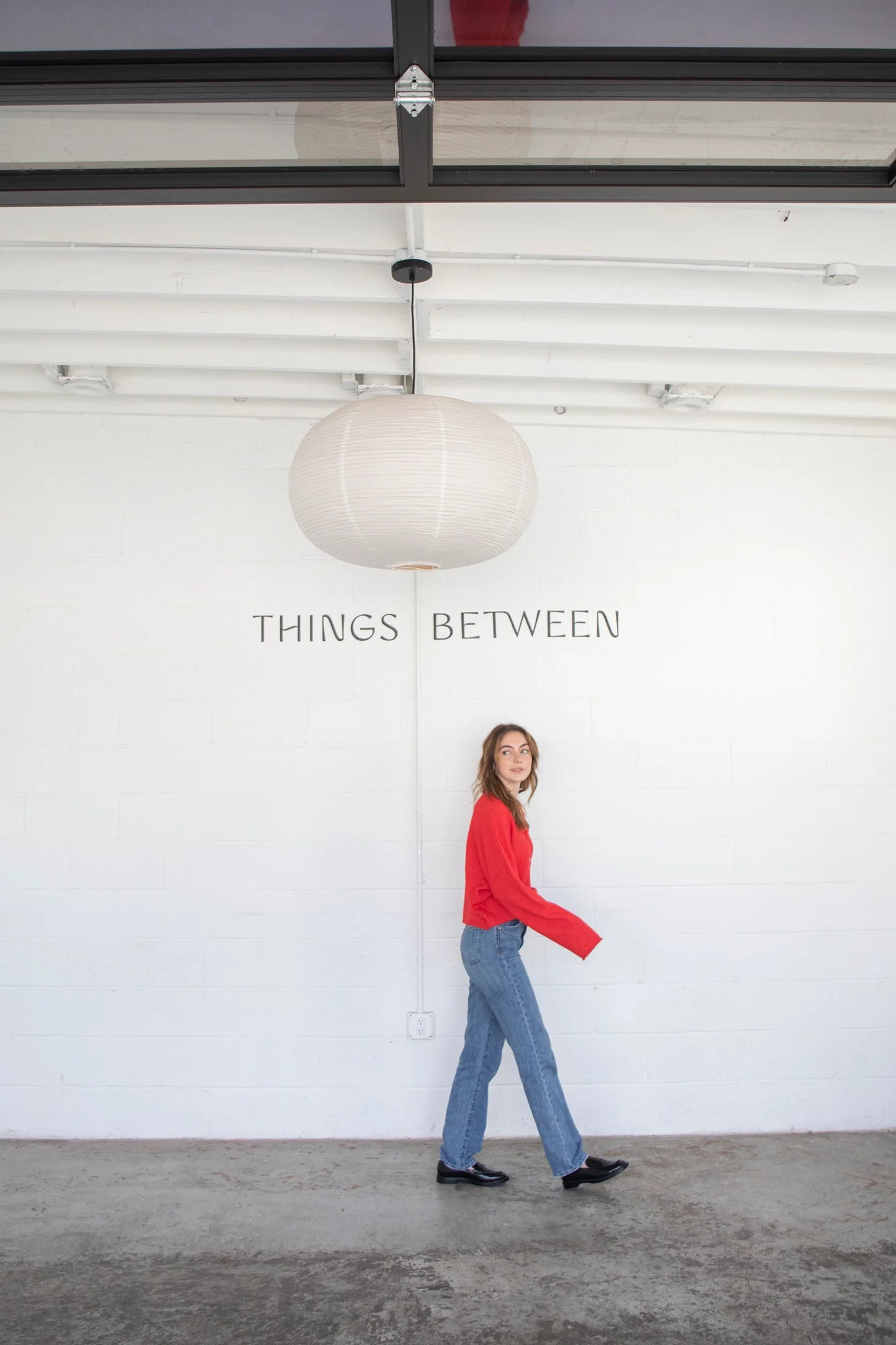 Piper Cardigan in Red