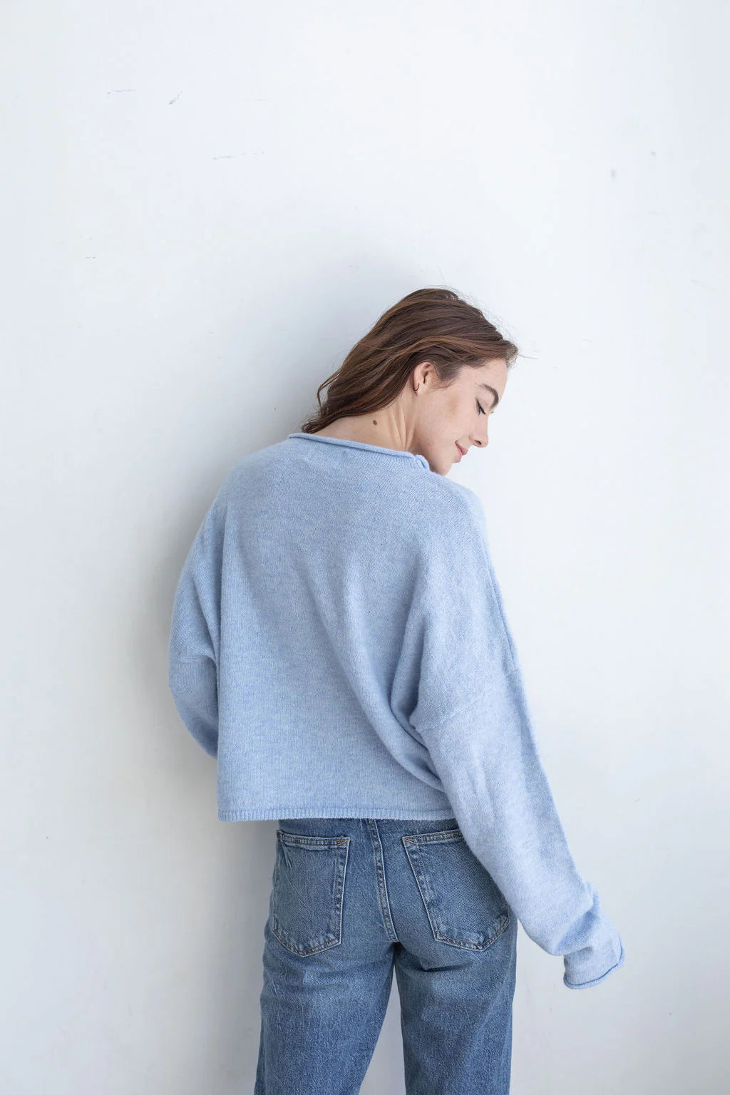 Piper Cardigan in Sky Blue