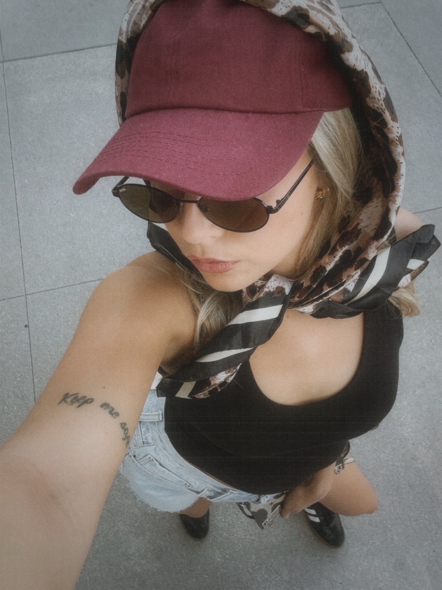Cotton Classic Ball Cap in Maroon