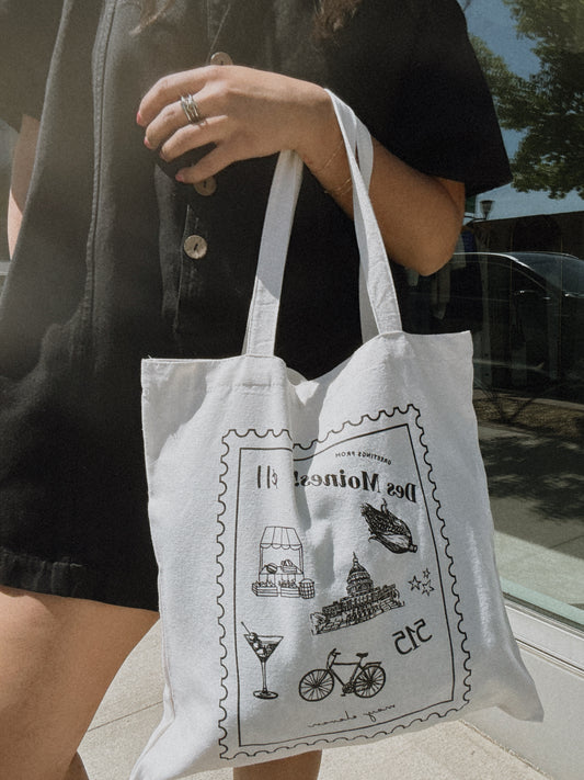 Greetings from DSM Tote Bag