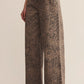 Marli Denim Leopard Pant | Z SUPPLY