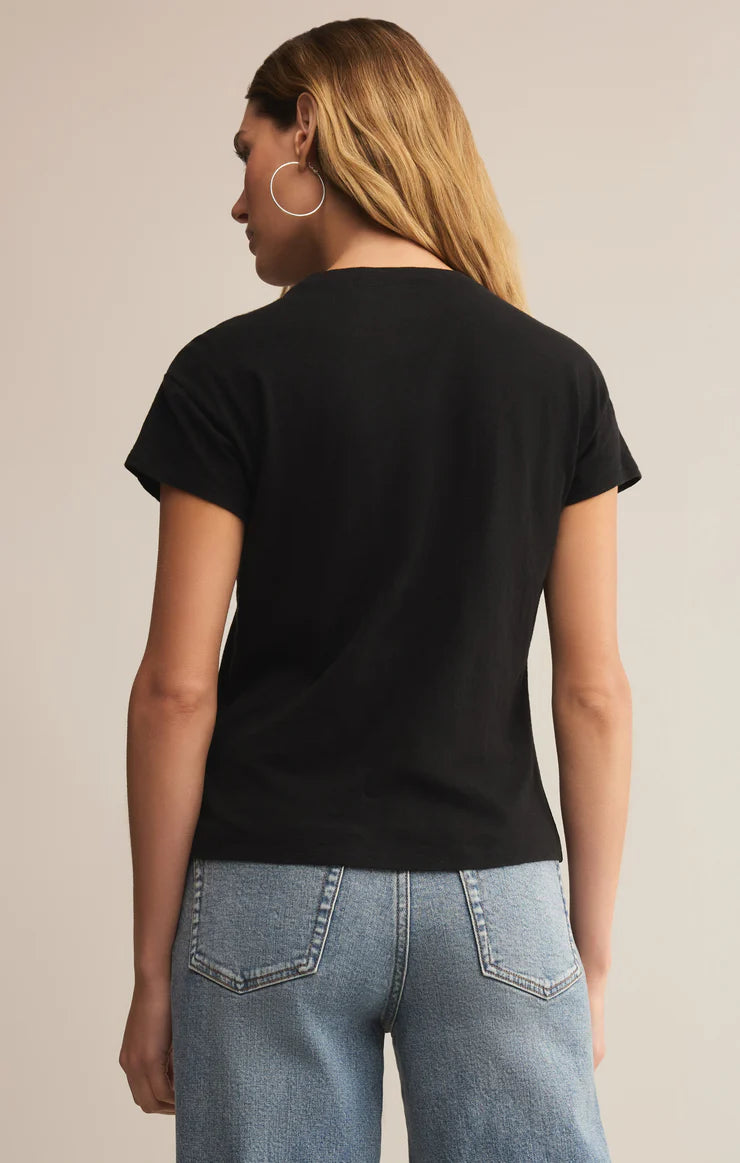 Modern Slub Tee Black | Z Supply