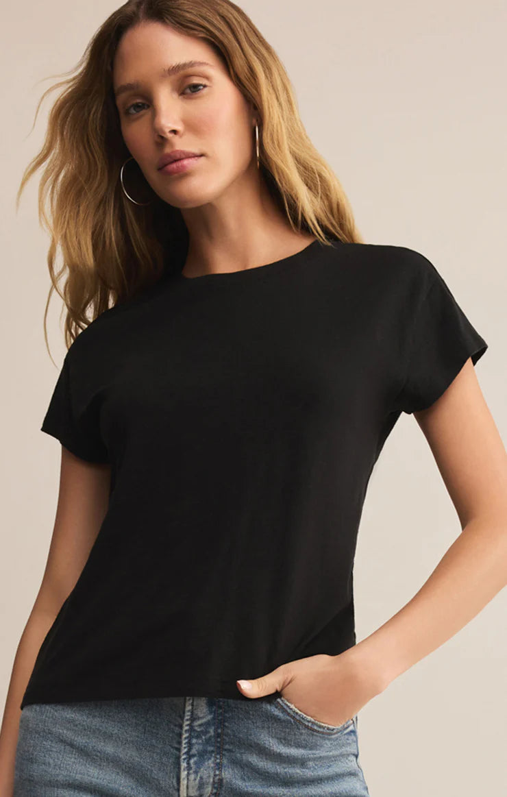 Modern Slub Tee Black | Z Supply