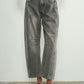 Grey Wash Slouchy Jeans