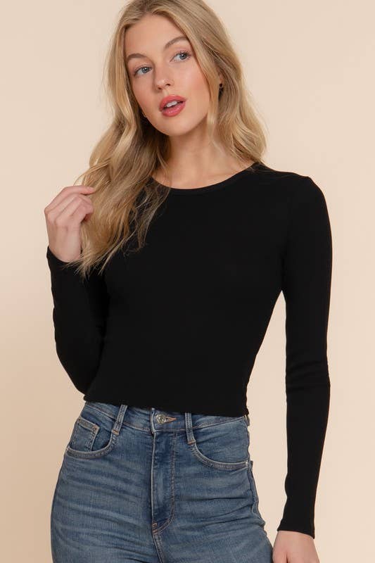 Tammy Long Sleeve in Black