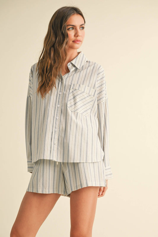Ariana Stripe Shorts