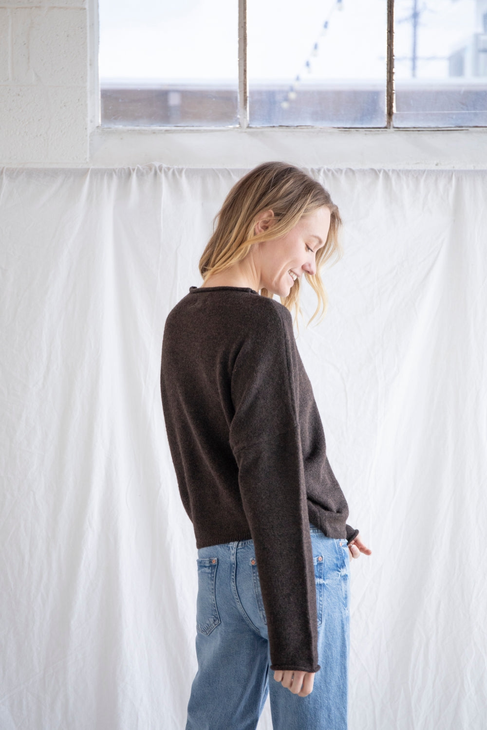 Piper Cardigan in Chocolate