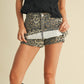 Jade Leopard Mini Skirt