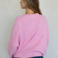 Piper Cardigan in Pale Pink