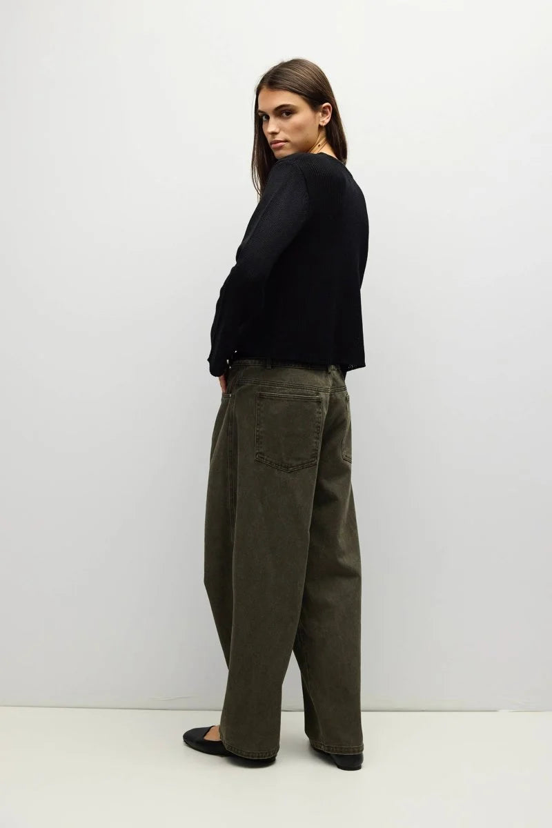 The Morgan Cardigan in Black
