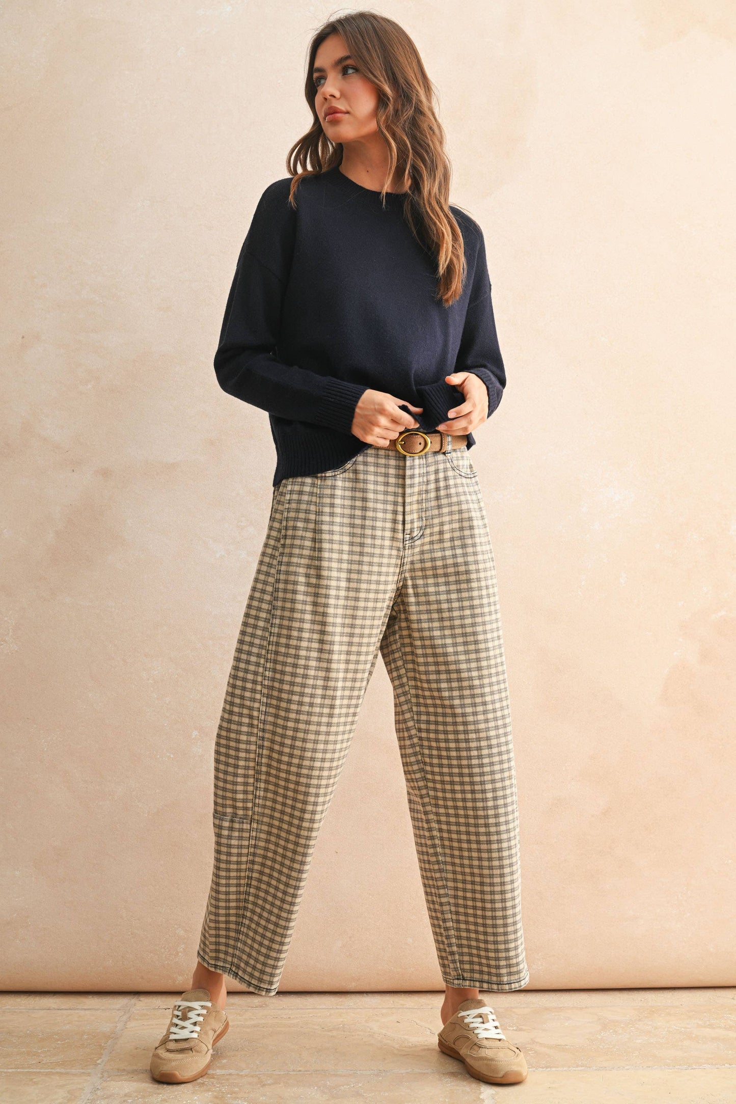 Mini Checker Pants