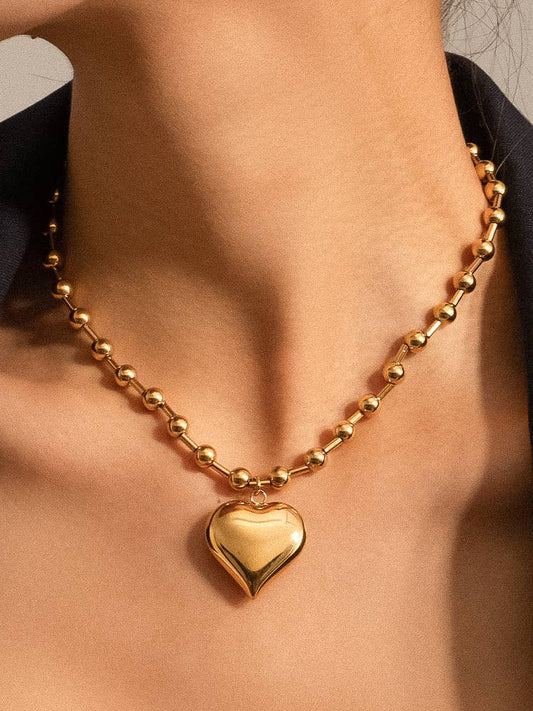 Paris Heart Necklace