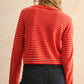 Felicia Sweater Stripe Top