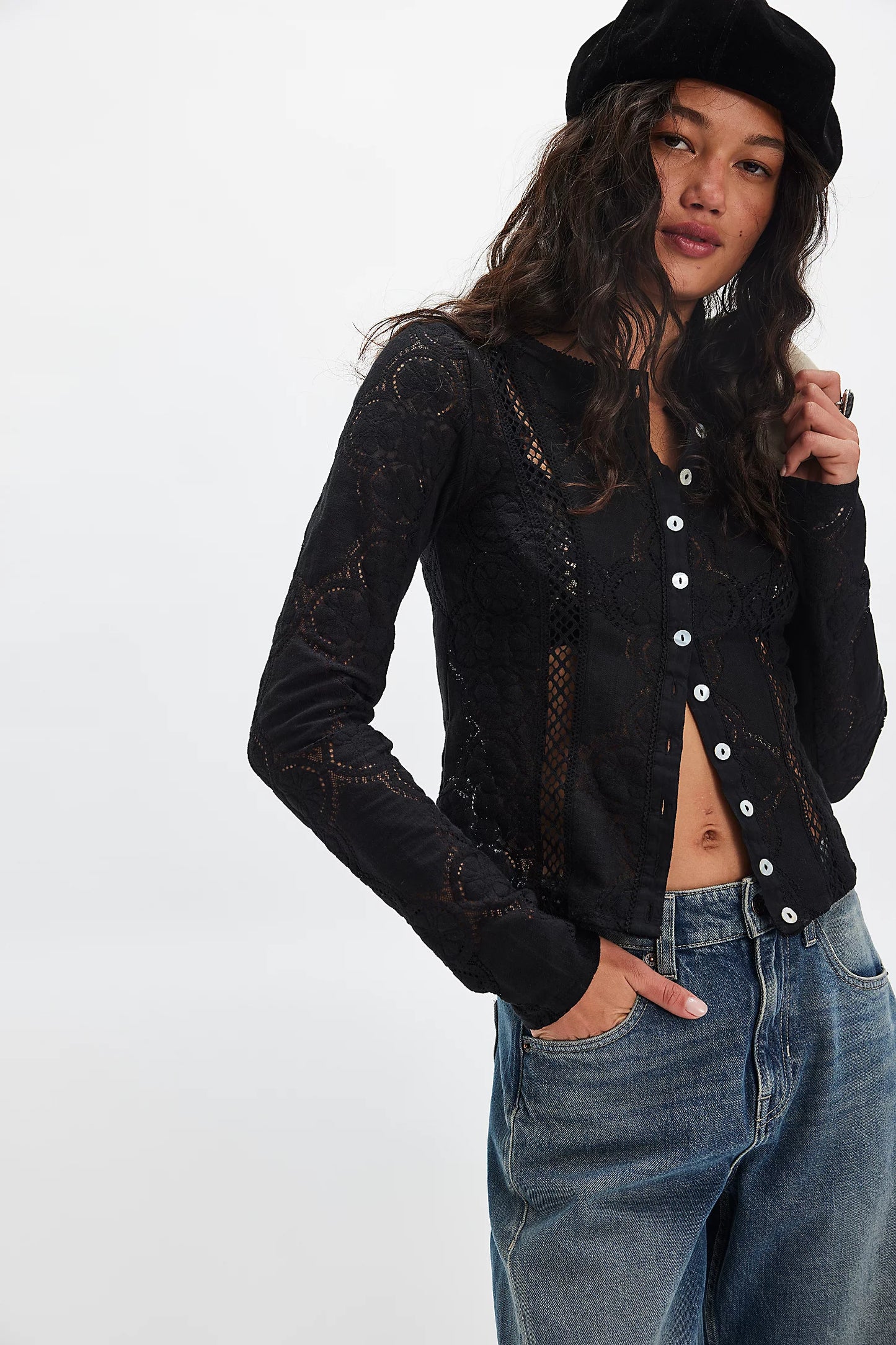 JAE Knit Long Sleeve in Black