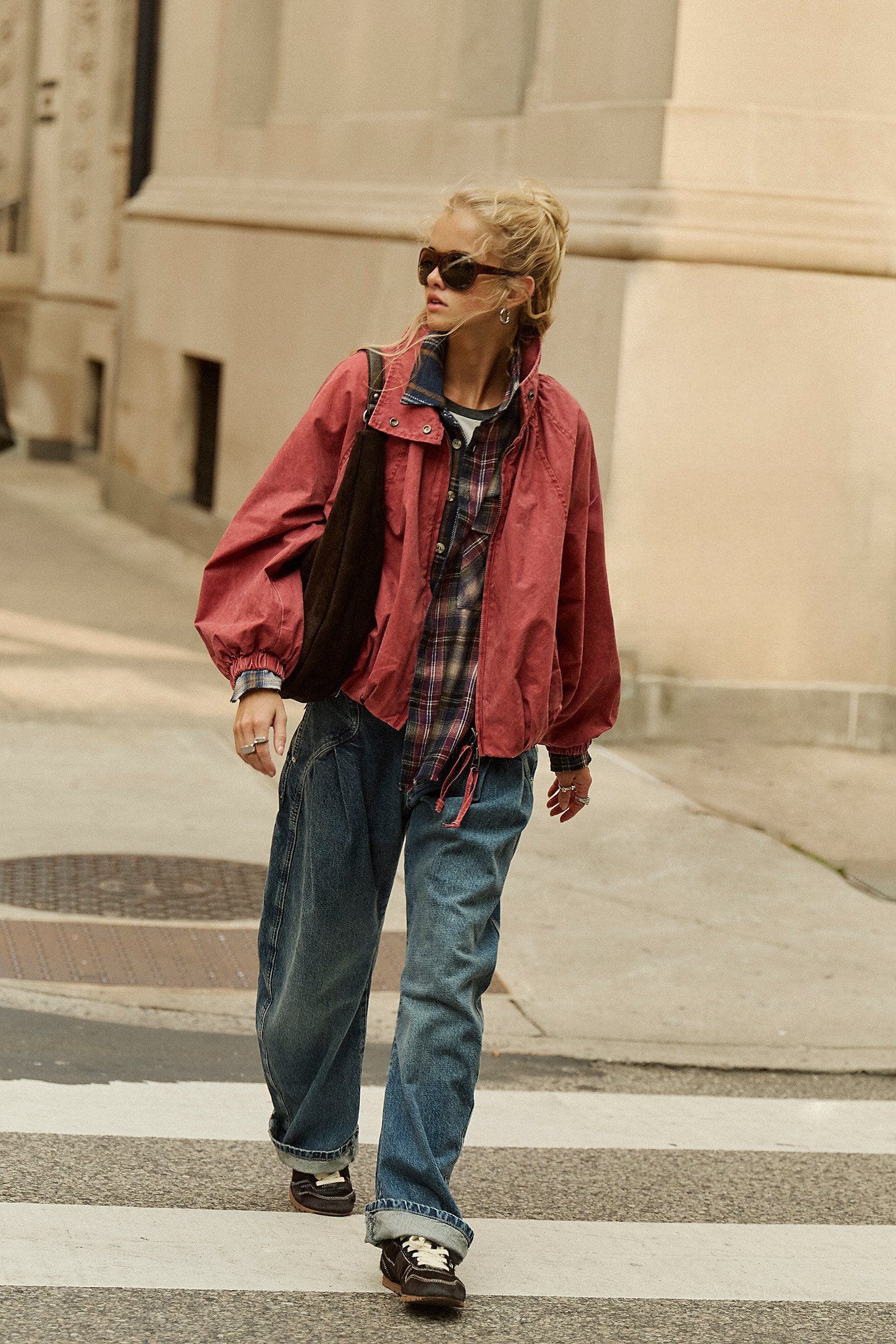 Golden Hour Trouser Jeans in Deacon Blue