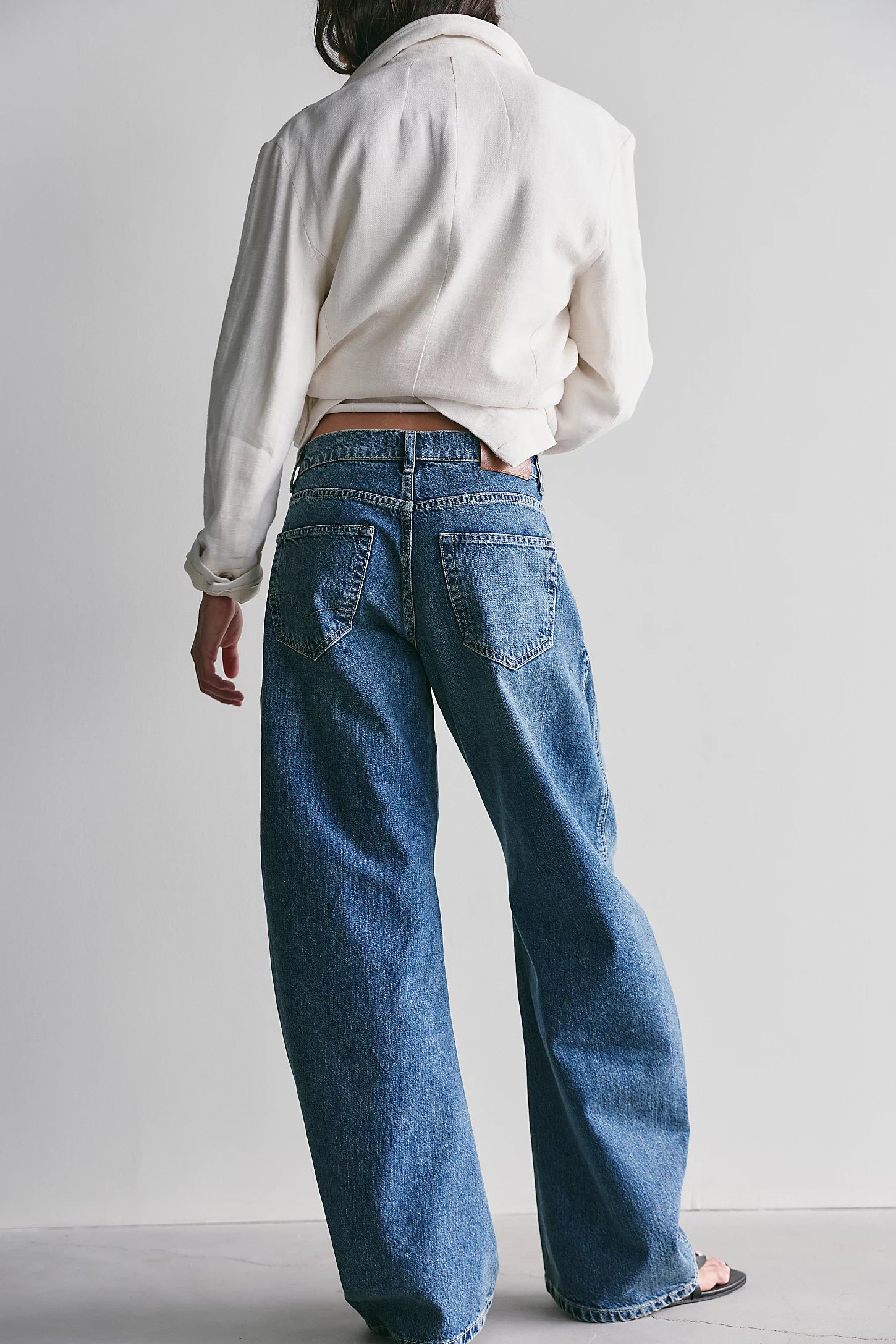 Golden Hour Trouser Jeans in Deacon Blue