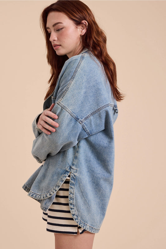 Washed Denim Jacket