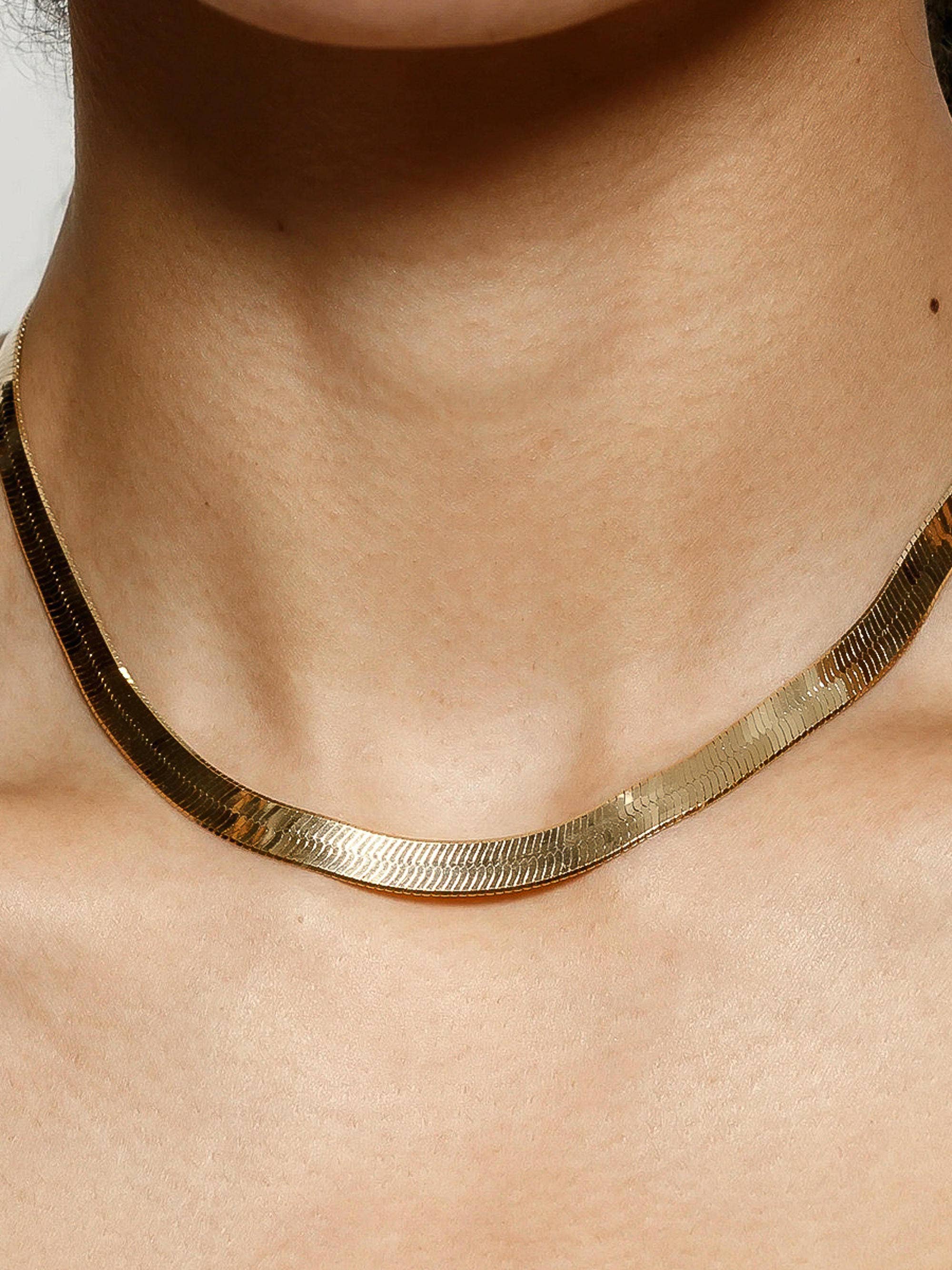 Juliana Herringbone Necklace