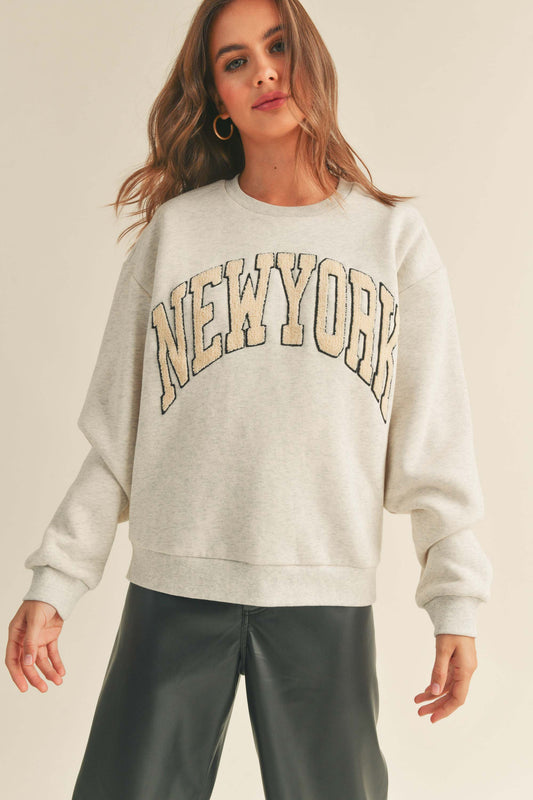 City Patch Sweater