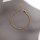 Diamond Cut Curb Chain Bracelet