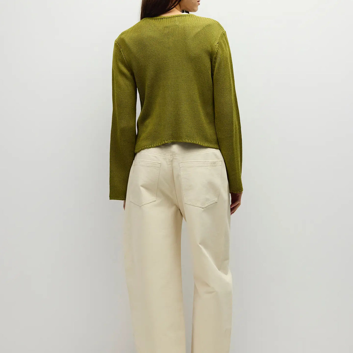 Morgan Cardigan in Moss